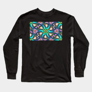 petals and pipsqueaks flashy pattern Long Sleeve T-Shirt